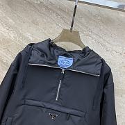 Prada Re-Nylon Blouson Jacket Black - 2