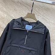 Prada Re-Nylon Blouson Jacket Black - 5