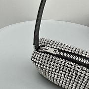 Alexander Wang Heiress Pouch In Crystal Mesh Size 17 x 10 x 7 cm - 3
