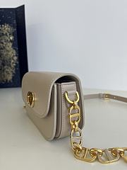 Dior Small 30 Montaigne Avenue Bag Powder Beige Box Calfskin Size 18 x 10 x 4.5 cm - 3