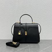 Celine Classique 16 Bag In Satinated 187373 Black Size 32 X 22 X 12 CM - 1