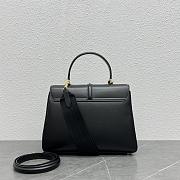 Celine Classique 16 Bag In Satinated 187373 Black Size 32 X 22 X 12 CM - 2