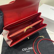 Celine Classique 16 Bag In Satinated 187373 Red Size 32 X 22 X 12 CM - 4