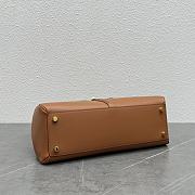 Celine Classique 16 Bag In Satinated 187373 Brown Size 32 X 22 X 12 CM - 2
