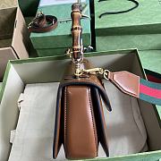 Gucci Bamboo 1947 Medium Top Handle Bag 672206 Brown 26x17x9cm - 4