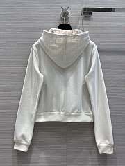 Fendi White Jersey Sweatshirt - 4