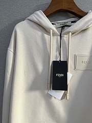 Fendi White Cotton Sweatshirt - 4