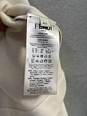 Fendi White Cotton Sweatshirt - 3