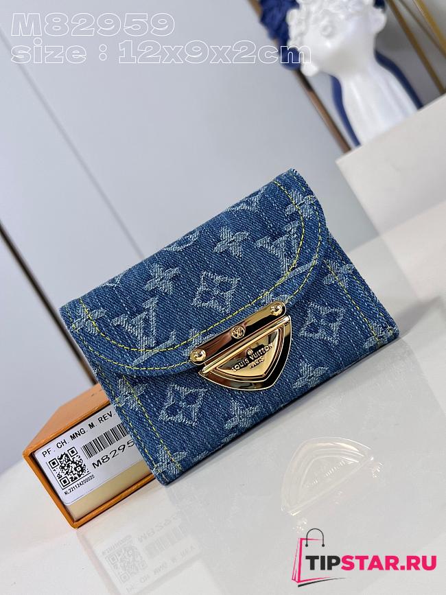 Louis Vuitton M82959 LV Remix Victorine Wallet Size 12 x 9.5 x 1.5 cm - 1
