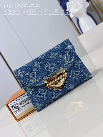 Louis Vuitton M82959 LV Remix Victorine Wallet Size 12 x 9.5 x 1.5 cm