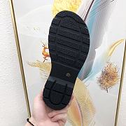 Loewe Blaze Loafer In Bicolour Brushed-Off Calfskin Medium Concealer/Black - 2