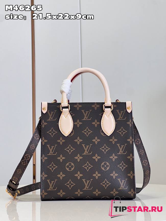 Louis Vuitton M46265 Sac Plat BB Bag Monogram Size 21.5 x 22 x 9 cm - 1