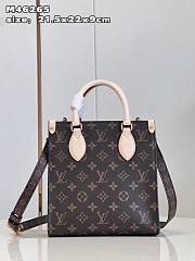 Louis Vuitton M46265 Sac Plat BB Bag Monogram Size 21.5 x 22 x 9 cm - 1
