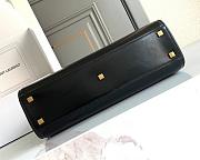 YSL Manhattan Top Handle In Box Saint Laurent Black Size 32.5x22.5x10.5cm - 2