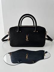 YSL Lyia Duffle In Quilted Lambskin 766785 Black Size 31 X 16 X 13 CM - 1
