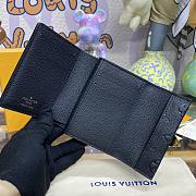 Louis Vuitton M80880 Métis Compact Wallet Black Size 11.5 x 8.5 x 4 cm - 3