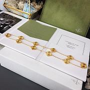 Van Cleef & Arpels Vintage Alhambra Necklace 10 Motifs - 3