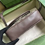 Gucci Ophidia GG Mini Shoulder Bag 772239 Beige & Ebony Size 19x13x5 cm - 3