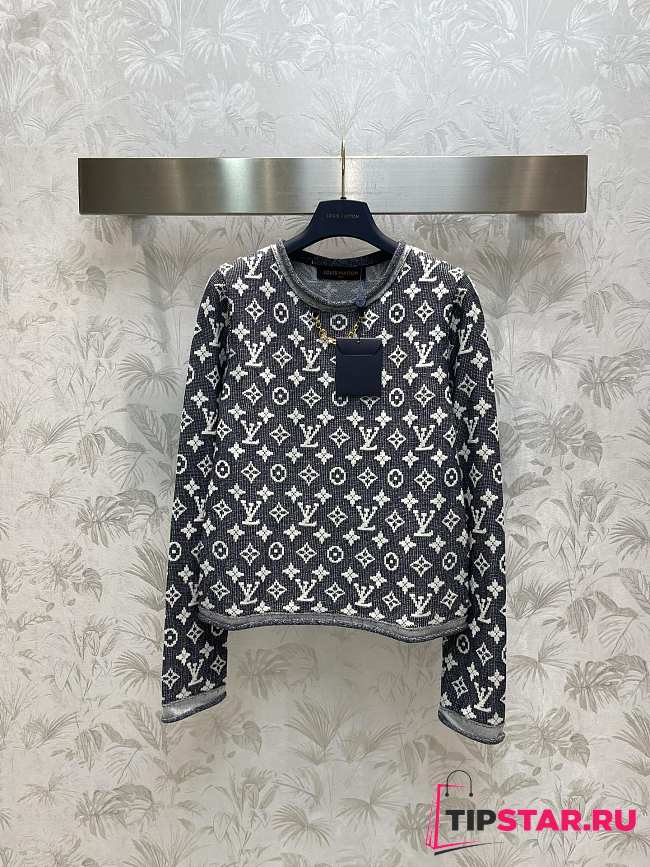 Louis Vuitton Monogram Jacquard Pullover - 1