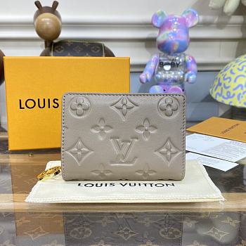 Louis Vuitton M81673 Lou Coussin Wallet Camel Brown Size 11.5 x 8.5 x 2.2 cm