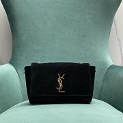 YSL Small Reversible Kate In Suede 721250 Black Size 22x6x14.5 cm - 1