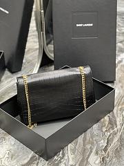 YSL Reversible Kate In Crocodile-Embossed Leather 553804 Size 28.5x20x6cm - 5