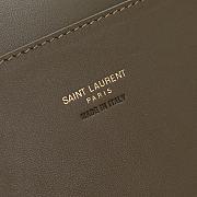 YSL Reversible Medium Kate In Suede 553804 Loden Green Size 28.5x20x6cm - 4