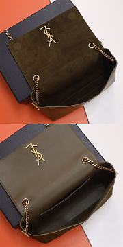 YSL Reversible Medium Kate In Suede 553804 Loden Green Size 28.5x20x6cm - 2