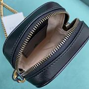 Gucci GG Marmont Mini Bag 598597 Black Size 17x10.5x5 cm - 5