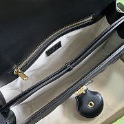 Gucci GG Matelassé Small Bag 724529 Black Size 25.5x16x8.5cm - 3