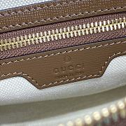 Gucci Messenger Bag With Interlocking G Beige and ebony 675891 Size 25.5*20*6cm - 5