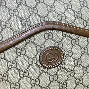 Gucci Messenger Bag With Interlocking G Beige and ebony 675891 Size 25.5*20*6cm - 3