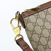 Gucci Messenger Bag With Interlocking G Beige and ebony 726833 Size 30*22*5cm - 4