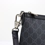 Gucci Messenger Bag With Interlocking G Black GG 726833 Size 30*22*5cm - 4