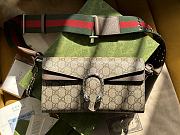 Gucci Dionysus Small Shoulder Bag ‎731782 Beige and ebony Size 25x14x4cm - 1