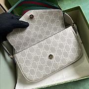 Gucci Ophidia Mini Bag 764961 Beige And Oatmeal Size 22x13x4cm - 3