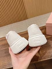 Miumiu Denim Sneakers White - 5