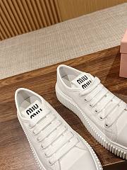Miumiu Denim Sneakers White - 4