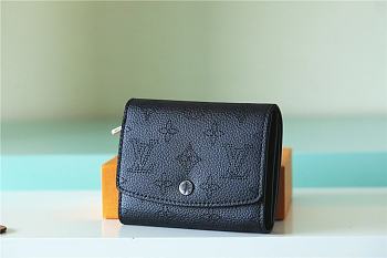 Louis Vuitton M62540 Iris Compact Wallet Black Size 12 x 9.5 x 3 cm