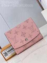 Louis Vuitton M62541 Iris Compact Wallet Magnolia Pink Size 12 x 9.5 x 3 cm - 1