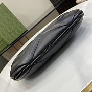 Gucci GG Marmont Small Shoulder Bag 777263 Black Size 26x17x4 cm - 4