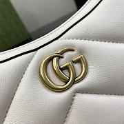 Gucci GG Marmont Small Shoulder Bag 777263 White Size 26x17x4 cm - 2