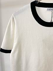 Loewe Slim Fit T-shirt In Cotton White - 3