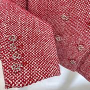 Gucci Tweed Jacket Red&White 761166 - 3