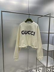 Gucci Cotton Jersey Drawstring Sweatshirt 760366 - 1