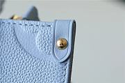 Louis Vuitton M46840 OnTheGo PM Blue Size 25 x 19 x 11.5 cm - 2