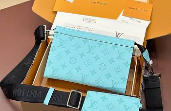 Louis Vuitton M30934 Gaston Wearable Wallet Miami Green Size 22 x 14.5 x 4.5 cm