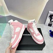 Chanel Sneaker Cotton Pink & White G45353 - 1