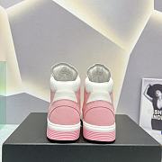 Chanel Sneaker Cotton Pink & White G45353 - 3
