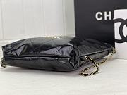Chanel 22 Backpack Shiny Calfskin & Gold-Tone Metal Black AS3859 Size 34 × 29 × 8 cm - 6
